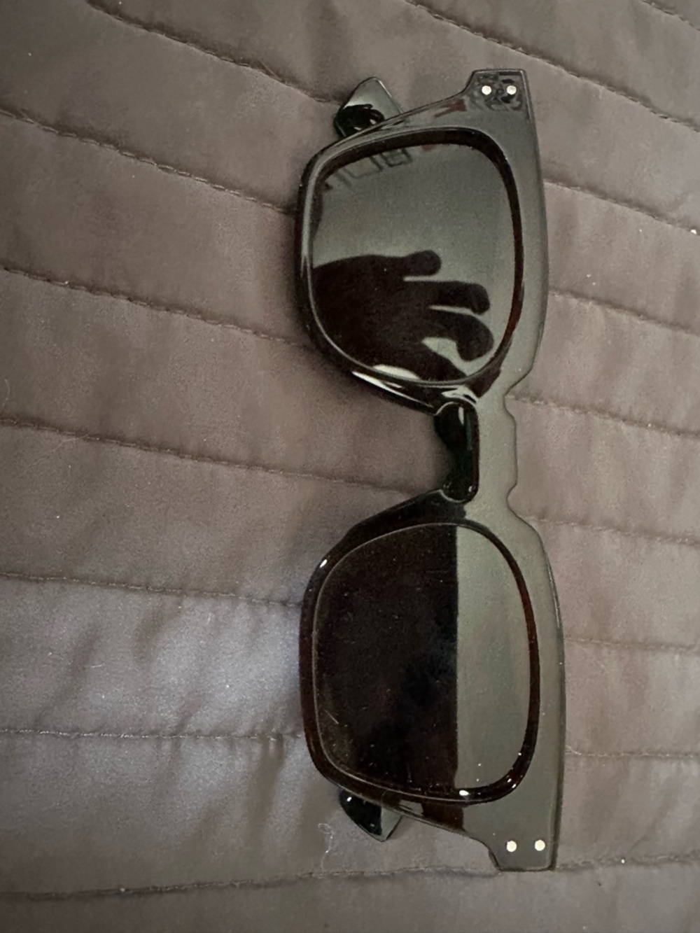 Free People Brown Square Sunglasses